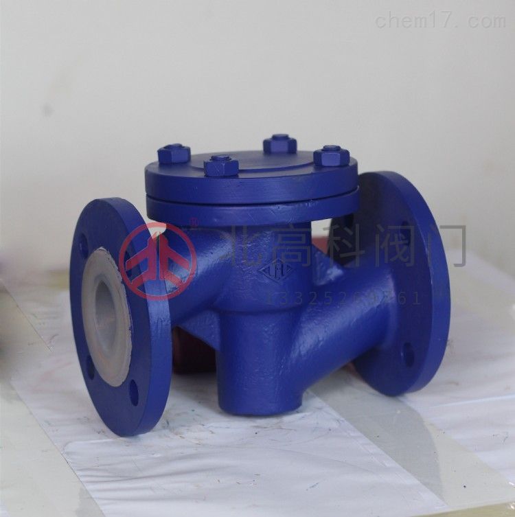 H41F46耐氟升降式止回閥